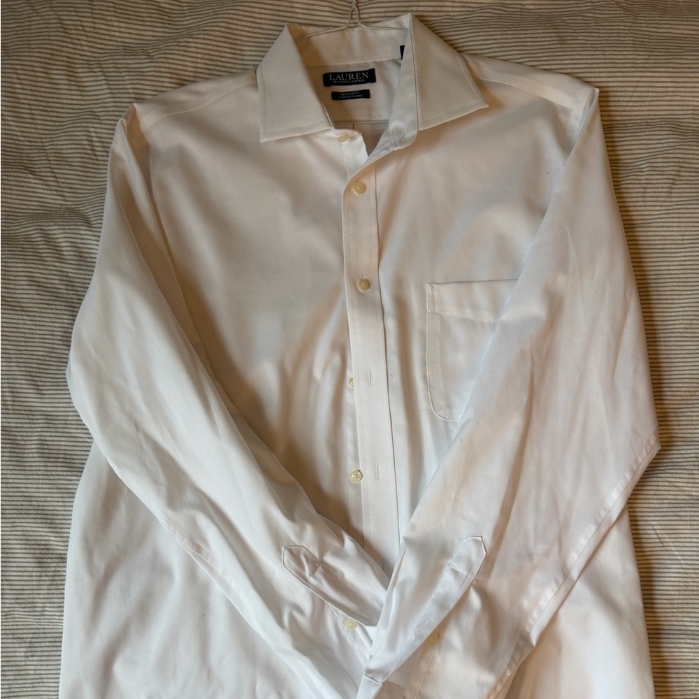 Ralph Lauren Men’s White Dress Shirt